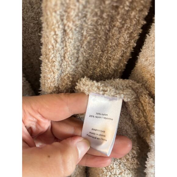 Barefoot Dreams Women's Cardigan - Beige - Picture 5 of 6